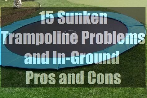 Small In Ground Trampoline, Sunken Trampoline Small Garden, Below Ground Trampoline, In The Ground Trampoline Diy, Backyard In Ground Trampoline, Underground Trampoline Ideas, In The Ground Trampoline, In Ground Trampoline With Net, In Ground Trampoline Ideas