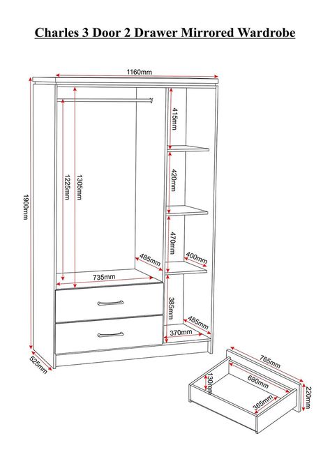 Fitted Wardrobe Interiors, Closet Design Plans, Small Dressing Rooms, Fitting Rooms, Wardrobe Dimensions, Minimalist Furniture Design, Clothes Drawer, Kitchen Layout Plans, Closet Design Layout