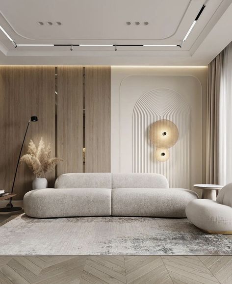 Luxury Living Room Inspiration, Living Room Panelling, Living Room Wall Designs, Interior Design Your Home, Small House Interior Design, Living Room Design Decor, Interior Wall Design, Style Deco, Room Interior Design