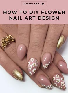 Looking for nail art ideas? Here find out how to create a flower nail art look using just a dotting tool and nail polish. Learn how to DIY here. #flowernailart #flowernails #flowernailartdesign #easynailideas #easyflowernailart #easynailart  Looking for nail art ideas? Here find out how to create a flower nail art look using just a dotting tool and nail polish. Learn how to DIY here. #flowernailart #flowernails #flowernailartdesign #easynailideas #easyflowernailart #easynailart Classy Nail Art Ideas, Clear Acrylic Nails, Nagellack Trends, Stiletto Nail Art, Glittery Nails, Elegant Nail Designs, Nail Techniques, Nails Design With Rhinestones, Fall Acrylic Nails