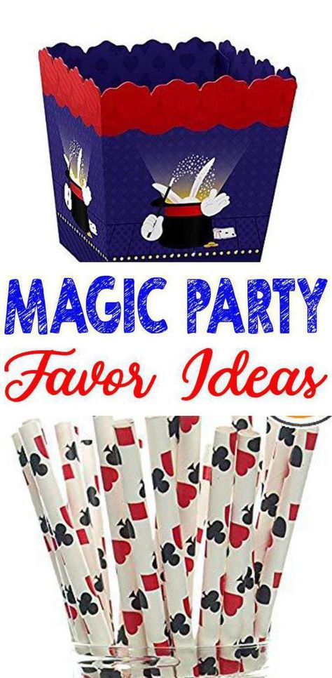 Check out these amazing magic party favors. Have an awesome magic party for your child. These party favors are a great way to add a magic goodie bag for the children and make the kids magic party memorable. Magic Party Favors, Kids Party Goodie Bags, Magician Birthday Party, Mishloach Manos, Magician Party, Magic Birthday Party, Easy Party Favor, Party Favor Ideas, Magic Birthday