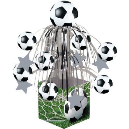 Amazon.com: Soccer Mini Cascade Centerpiece: Toys & Games Soccer Centerpieces, Soccer Banquet, Sports Banquet, Soccer Theme, Sports Birthday Party, Soccer Birthday, Soccer Party, Sports Birthday, Football Party