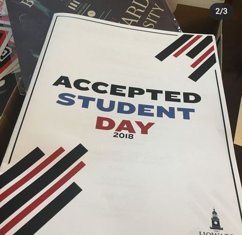 Howard Acceptance Letter, University Acceptance, Baby Bison, College Lifestyle, Law School Life, College Acceptance, College Lifestyles, Digital Vision Board, Students Day