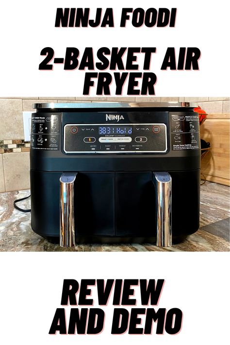 Ninja Duel Air Fryer, Ninja 2 Basket Air Fryer Recipes, Ninja Foodi Xl 2 Basket Air Fryer Recipes, Ninja Duel Air Fryer Recipes, Ninja Double Basket Air Fryer Recipes, Ninja Foodi 2 Basket Air Fryer Recipes, Ninja Airfryer, Air Fryer Ninja, Air Fryer Recipes Videos