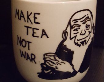 Avatar The Last Airbender Iroh, Tea Enthusiast, Color Me Mine, Make Tea, Pottery Painting Designs, Keramik Design, Avatar Aang, Diy Pottery, Clay Art Projects