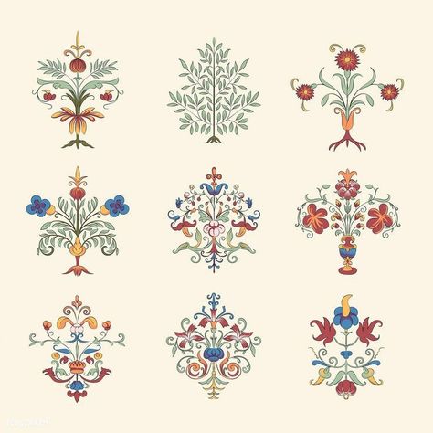 Ceiling Decoration Ideas, Ornament Illustration, Mughal Art Paintings, Islamic Art Pattern, 자수 디자인, E Card, Malbec, Textile Patterns, Indian Art