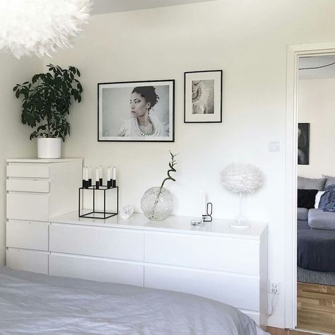 photo creds - unknown - comment or dm for credit ✧ ✧ Ikea Bedroom Design, Bedroom Design Inspiration, Ikea Bedroom, Decor Idea, Minimalist Bedroom, My New Room, New Room, Bedroom Makeover, Room Interior