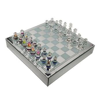 Novica Kingdom Wars Wood Chess Set | Wayfair Table Tennis Conversion Top, Battle Chess, Glass Chess Set, Glass Chess, Wood Chess Set, Chess Board Game, Vintage Bookshelf, Game Tables, Wood Chess