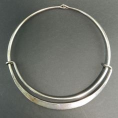 Cuff Necklace, Hans Hansen, Sterling Silver Choker, Modernist Jewelry, Silver Jewelry Design, Silver Choker, Sterling Silver Cuff, Contemporary Jewellery, Artistic Jewelry