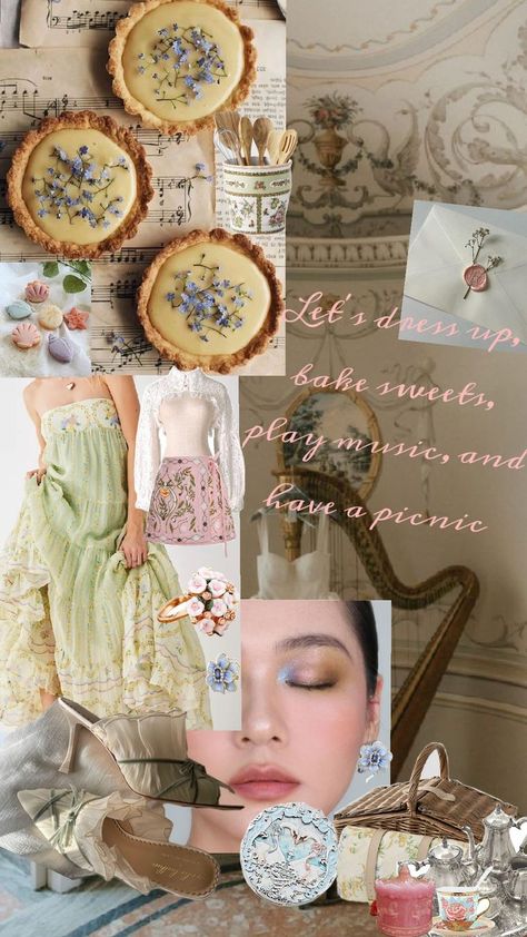 Rococo Revival/Channeling feminine wiles Rococo Revival, Growing Up Girl, Play Music, Grown Up, Rococo, Cute Stuff, Kate Spade, Dress Up, I Love