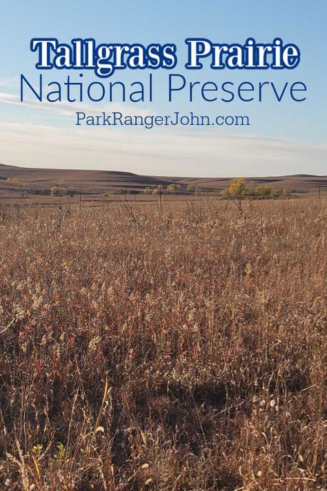 Tall Grass Prairie, Tallgrass Prairie National Preserve, National Park Passport, Tallgrass Prairie, State Of Kansas, Flint Hills, Cross Country Trip, American Landscape, Nature Conservation