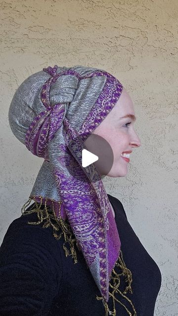 Scarf For Head Wrap, Mitpachat Tutorial, How To Wrap Hijab, Tutorial Turban Hijab, How To Wrap A Scarf Around Your Head, Turban Style Tutorial, Turban Hijab Tutorial, Tichel Fashion, Tichel Tutorial