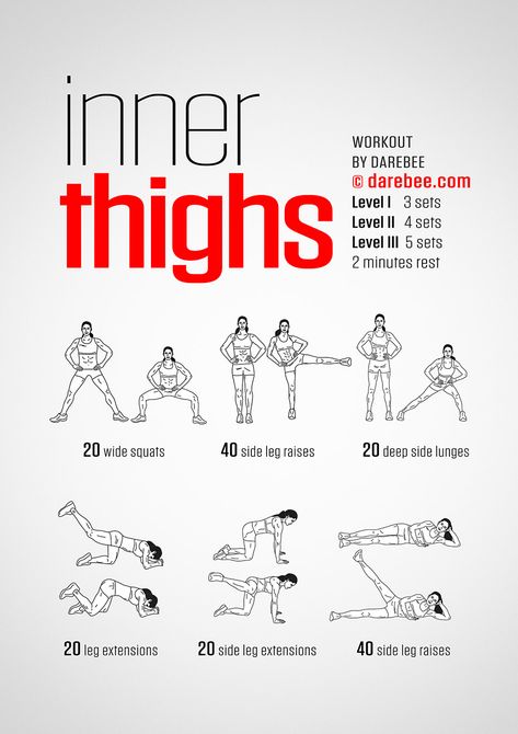 Inner Thighs Workout, Inner Workout, Thighs Workout, Classy Art, Inner Thigh Workout, Trening Fitness, Body Workout Plan, Thigh Exercises, At Home Workout Plan