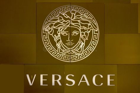 HO CHI MINH CITY, VIETNAM-OCTOBER 31ST 2013: Versace logo on store in Ho Chi Min , #Aff, #OCTOBER, #ST, #Versace, #CHI, #HO #ad Medusa Symbol, Medusa Versace, Kids Accessories Fashion, Versace Logo, International Clothing, Rose Wallpaper, Ho Chi Minh City, Ho Chi Minh, Customer Care