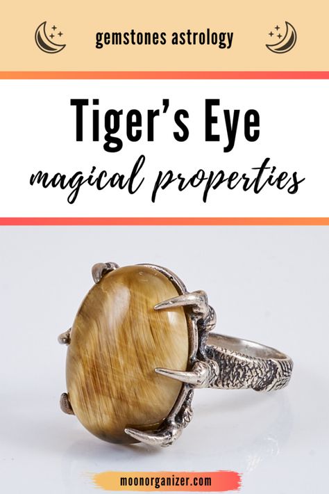 #lithoterapy #crystals_magic_properties #gemstones_astrology #gems #tigers_eye Tigers Eye Magical Properties, Eye Magic, Crystals Magic, Baby Gender Prediction, Moon Calendar, Gemstone Properties, Tigers Eye, Tiger's Eye, The Stone