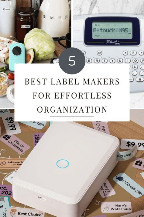 Discover the game-changer in organization - the top 5 label makers! 🌟 From sleek, handheld gems to tech-savvy models compatible with your mobile device, we've got the secrets to a clutter-free life. Say hello to effortless order today! Label Maker Organization, Best Label Maker, Label Makers, Label Maker, Tech Savvy, Clutter Free, Say Hello, Gems, Models