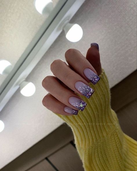 Blush Nails, French Acrylic Nails, Exotic Nails, Nails Desing, Fire Nails, Purple Nails, Long Acrylic Nails, Cute Acrylic Nails, Nail Manicure