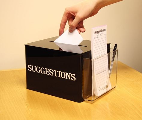 How often do you come a across a sneaker or an athletic store with a suggestion box. Not only do we take suggestions within the store but we are also willing to take you suggestion via e-mail at Xclusivekicks@gmail.com. Here is where we expect you to tell us exactly what you want if you have not found it at our store or website. This will allow is to know what we must add to our collection to fulfill our supply. Diy Suggestion Box For Work, Suggestion Box Ideas Diy, Suggestion Box Ideas Office, Feedback Box Ideas, Suggestion Box Ideas, Laser Cut Wood Crafts, Suggestion Box, Two Heads, Diy Dollar Store Crafts