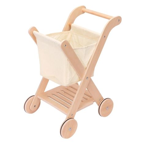 STOY - Shopping Cart - Babyshop.com Play Market, Playground Ideas, Wooden Wheel, Best Baby Gifts, Play Shop, Best Kids Toys, Stroller Accessories, Play Space, Play Room