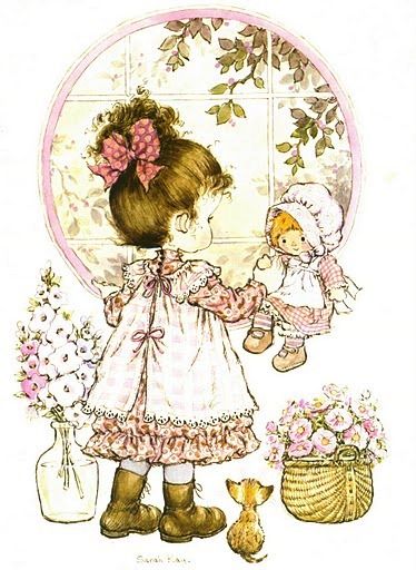 Sarah Kay Sara Key Imagenes, Sara Key, Sarah Key, Sara Kay, Sarah Kay, Sweet Pic, A Teddy Bear, Holly Hobbie, Illustration Vintage