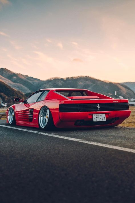 Ferrari Testarossa Wallpaper, Testarossa Wallpaper, Fast And Furious Wallpapers Aesthetic, Fast And Furious Wallpapers, 80s Cars, Aesthetic Cars, F1 Wallpaper Hd, Ferrari Testarossa, Stance Cars