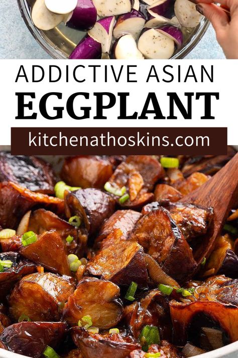 Stir Fry With Eggplant, How To Cook Chinese Eggplant, How To Cook Japanese Eggplant, Chinese Eggplant Recipes Healthy, Eggplant Recipes Chinese Style, Eggplant Mushroom Stir Fry, Chicken And Eggplant Stir Fry, Asian Eggplant Recipes Stir Fry, Chinese Eggplant Recipes Stir Fry