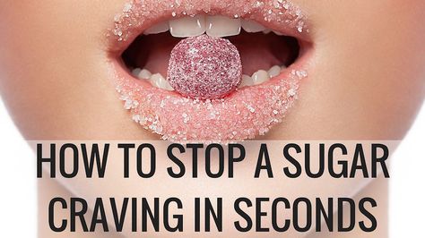 Learn How to Stop a Sugar Craving Fast from former fat girl and sugar addict turned nutritionist Christina Carlyle. Sugar Fast, Stop Sugar, Quotes Exercise, Christina Carlyle, Sugar Addict, Stop Sugar Cravings, Bland Diet, Craving Sweets, Sugar Detox Diet