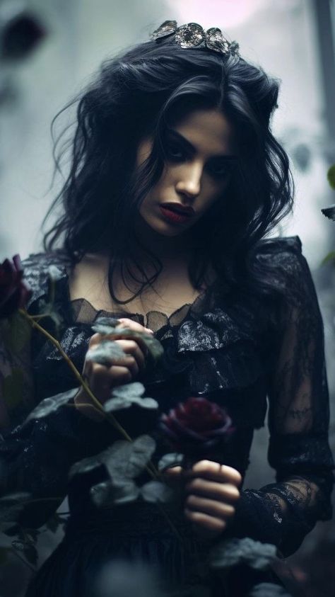 Fairy Photoshoot, Gothic Photography, Lady Stardust, Gothic Flowers, Halloween Photography, Gothic Fantasy Art, Goth Beauty, Fantasy Photography, Halloween Photoshoot