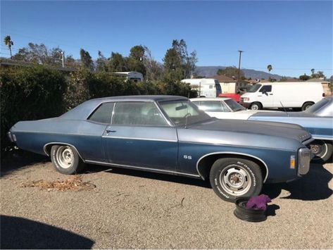 1969 Chevrolet Impala, 1969 Impala, 1969 Chevy Impala, Chevy Impala Ss, Old Muscle Cars, Vinyl Roofing, Chevrolet Ss, Impala Ss, Chevy Impala