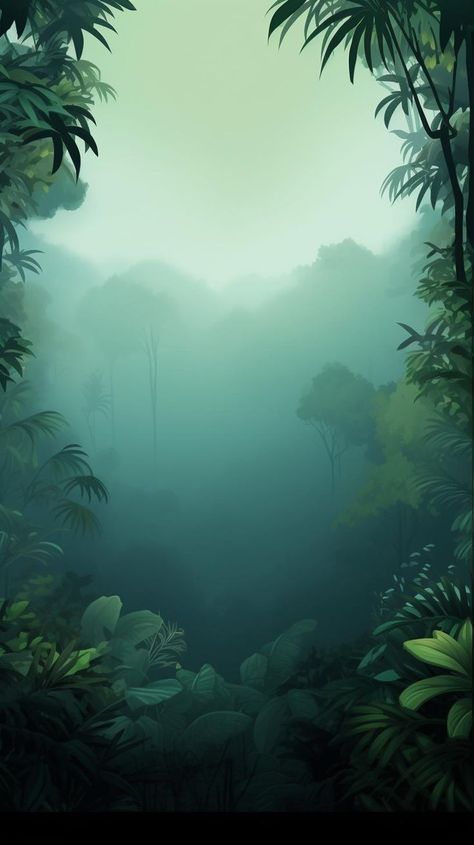 Explore the mystical beauty of the Misty Canopy with morning mist embracing the lush jungle foliage. Envision a serene oasis where mist envelopes you in tranquility. Let your senses wander and be captivated by the ethereal allure of nature. #MistyCanopy #MorningMist #LushJungle #NatureLovers #Serenity #Tranquility #EnchantingBeauty #ExploreNature Lush Jungle, Jungle Foliage, Animated Photos, Hobbies To Try, Morning Mist, Animation Background, Explore Nature, Dark Background, Dark Backgrounds