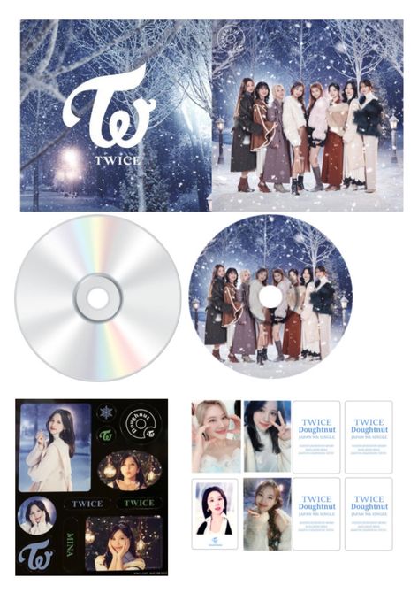 Twice Album Template, Kpop Album Template, Mini Album Template, Twice Doughnut, Tt Twice, Cd Template, Album Kpop, Album Template, Twice Album