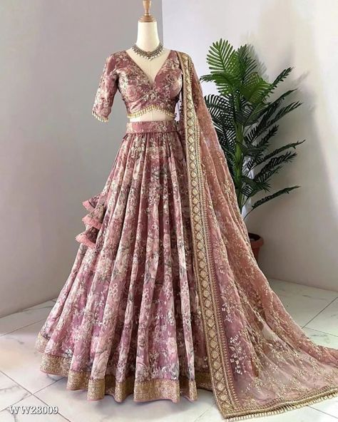 WhatsApp 🛍️ 7877462743 Pakistani Bridal Lehenga, Heavy Lehenga, Printed Lehenga, Cotton Lehenga, Sabyasachi Lehenga, Saree Bollywood, Floral Lehenga, Wedding Lehenga Designs, Lehenga Designs Simple