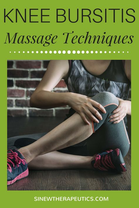 Massage Techniques for Knee Bursitis Bursitis Knee, Massage Techniques, Jumpers Knee, Runners Knee, Massage For Men, Knee Pain Exercises, Knee Pain Relief, Massage Benefits, Knee Injury