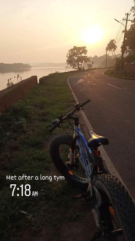 #instagram #snapchat #streak #story #ideas #morning vibe #cycle #cycling #goodmorning #sunrise #home sweet home #goa Morning Cycling Snapchat Stories, Cycling Snapchat Stories, Morning Vibes Instagram Story, Morning Cycling Snap, Morning Ride Snap, Cycling Instagram Story, Back To Home Snapchat Stories, Home Sweet Home Snapchat Stories, Morning Vibes Snap