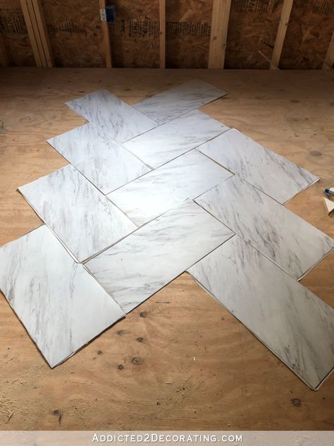 Trafficmaster Peel And Stick, Marble Lvp Flooring Bathroom, Peel And Stick Marble Floor Tile, White Marble Kitchen Floor, Lvp Flooring Bathroom, Vinyl Tile Flooring Bathroom, Studio Flooring, Marble Vinyl Flooring, Window Casings