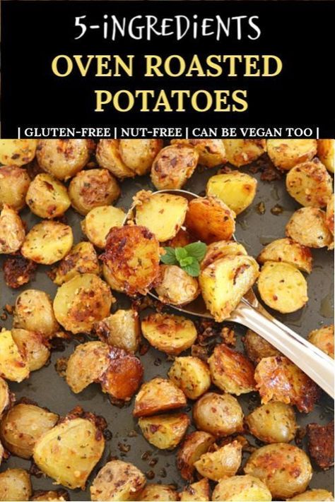 Easy Oven Roasted Potatoes, Oven Potatoes, Oven Roasted Potatoes Easy, Potatoes In Oven, Oven Roasted Potatoes, Roasted Potato Recipes, Easy Potato Recipes, Potato Recipes Side Dishes, Easy Oven