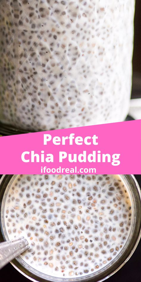 Chia Pudding Vegan, Pudding Recept, Vanilla Chia Seed Pudding, Chia Pudding Recipes Healthy, Overnight Chia Pudding, Mango Chia Pudding, Vanilla Chia Pudding, Pudding Chia, Chia Recipe