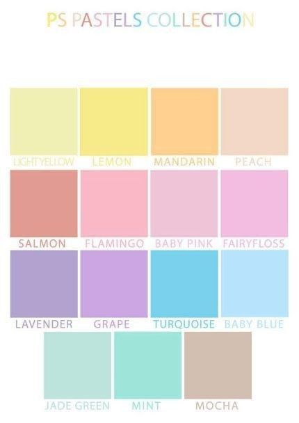 Pastel Color Schemes, Color Schemes Colour Palettes, Pastel Colour Palette, Pastel Palette, Color Palette Design, Color Inspo, Colour Board, Colour Schemes, Color Pallets