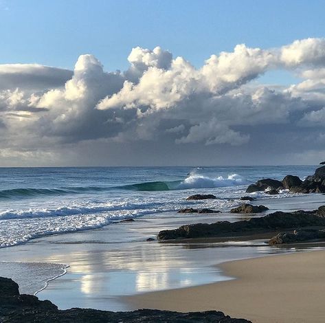 The Sky, The Beach, Water, White