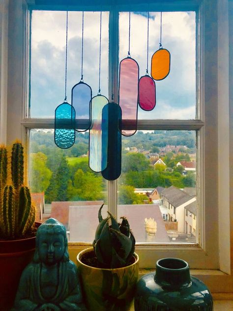 Ideas Vintage, Sun Catcher, Garden Styles, Glass Crafts, Glass Design, My Dream Home, Home Deco, Room Inspiration, Apartment Decor