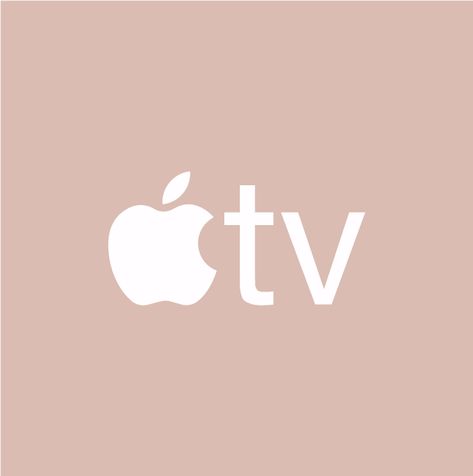 Tv Icon Aesthetic, Apple Tv Icon, Apple Tv App Icon, Tv App Icon, Autumn Ios, Neutral Icons, Etsy Aesthetic, Widget Smith, Beige Icons