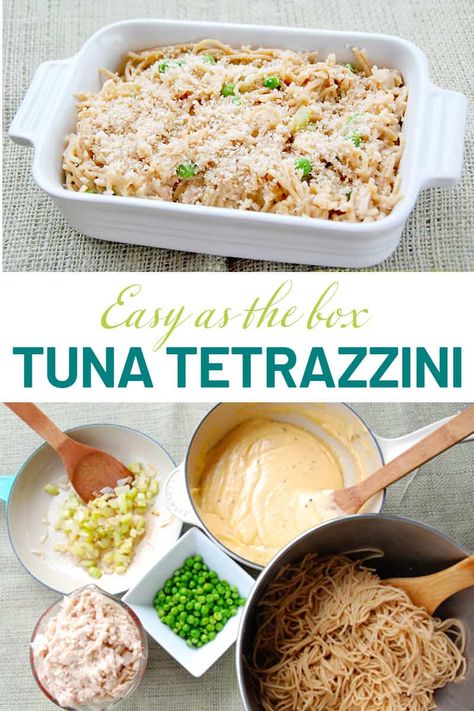 Yummy Tuna Recipes, Tuna Linguine Recipe, Tuna Tetrazzini Easy, Homemade Tuna Helper Recipes, Diy Tuna Helper, Homemade Tuna Helper Easy, Tuna Helper Recipe Easy, Tuna Helper Homemade, Canned Tuna Recipes Dinners