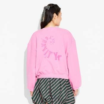 Flix Candy : Wicked : Target The Yellow Brick Road, Brick Road, Yellow Brick Road, Comfy Sweatshirt, Pink M, Pink Sweatshirt, Crop Shirt, Graphic Hoodies, Black Hoodie