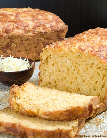 three cheese and beer quick bread Cheesy Beer Bread Recipe, Cheddar Cheese Bread Recipe, Savory Loaf, Cheddar Cheese Bread, Beer Cheese Bread, Beer Bread Easy, Apple Cheddar, Beer Bread Recipe, Cheese Bread Recipe