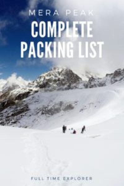 Mera Peak: A Complete Packing List for Nepal's Highest Trekking Peak ⋆ Full Time Explorer Backpacking Panama, Nepal People, Nepal Culture, Vietnam Backpacking, Food Tourism, Backpacking India, Backpacking South America, Australia Backpacking, Thailand Backpacking