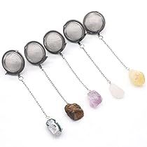 Tea Strainers, Tea Filter, Crystal Energy, Crystal Suncatchers, Tea Strainer, Energy Stones, Loose Tea, Red Agate, Tea Infuser