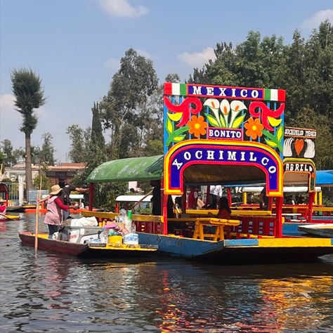 Xochimilco - Mexico City Xochimilco Mexico City, Mexico City Aesthetic, Mexico City Vacation, Mexico Photography, México City, Dream Travel Destinations, City Aesthetic, Mexico Travel, Mexico City