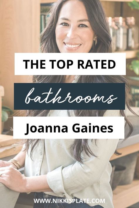 13 Best Bathrooms by Joanna Gaines; Fixer upper’s top bathroom renovations by Joanna and chip Gaines! These rustic, country with hints of modern perfection bathrooms are everything Joanna Gaines Bathroom Vanity, Joanna Gaines Best Bathrooms, Wood Vanities Bathroom Joanna Gaines, Magnolia Home Bathroom Ideas, Joanna Gaines Half Bath, Magnolia Paint Colors Joanna Gaines Bathroom, Joanna Gaines Master Bath, Johanna Gaines Bathroom Ideas, Joanna Gaines Powder Room