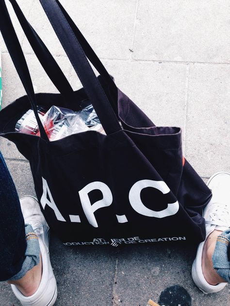 apc tote bag Apc Tote Bag, Realistic Wishlist, Apc Bag, Football Movies, Tote Bag Outfit, My Style Bags, Mode Tips, Tote Outfit, Bag Outfit