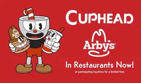 Cuphead X Arby's | Cuphead | Know Your Meme Anti Memes, Studio Mdhr, Kids Meal, It's A Good Day, Best Kids Toys, Make Memories, Know Your Meme, Super Smash Bros, Cartoon Shows